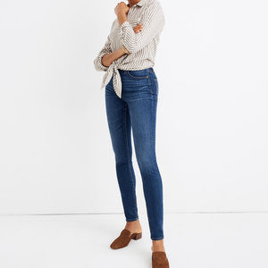 Madewell Curvy High-Rise SkinnyJeans in Hayes Wash